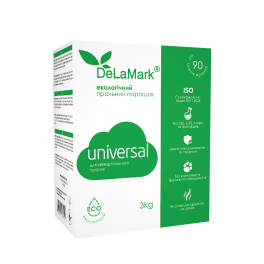 

Стиральный порошок DeLaMark Universal Экологичный, 1кг 3000