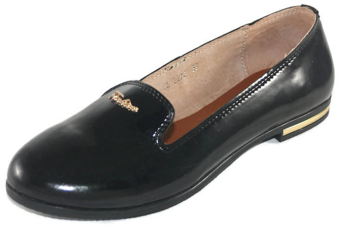 

Балетки женские In Trend 2272 черный лак (38)