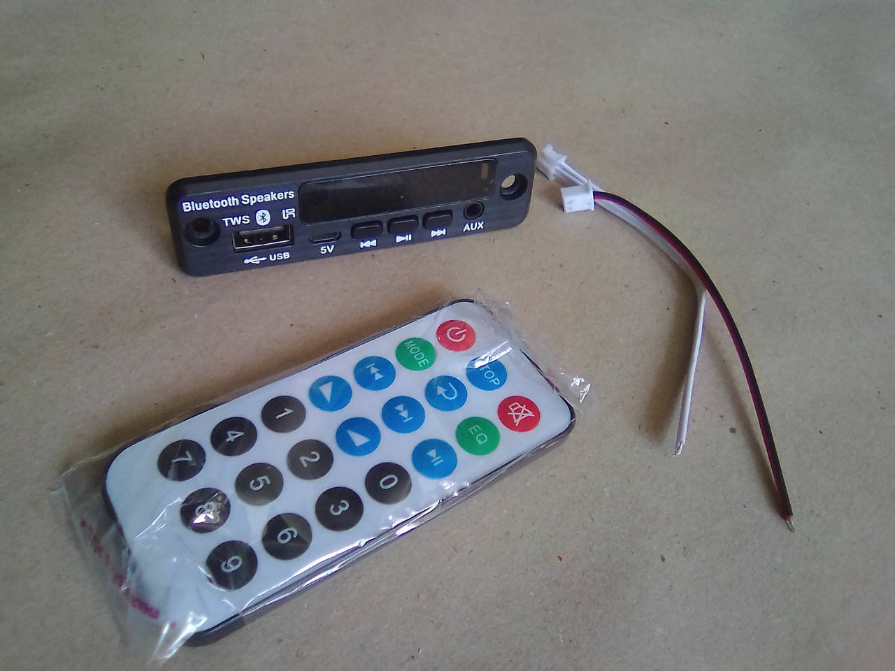 

Встраиваемый плеер мп3 Bluetooth MP3 Декодер,Модуль Дистанционного Управления FM USB SD (5B)