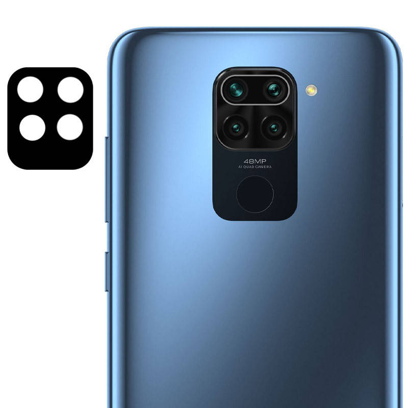 

Гибкое защитное Стекло на камеру для Xiaomi Redmi Note 9, Черный