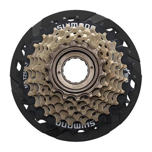 

Трещотка SHIMANO Tourney TZ500-7 14-28Т с защитой