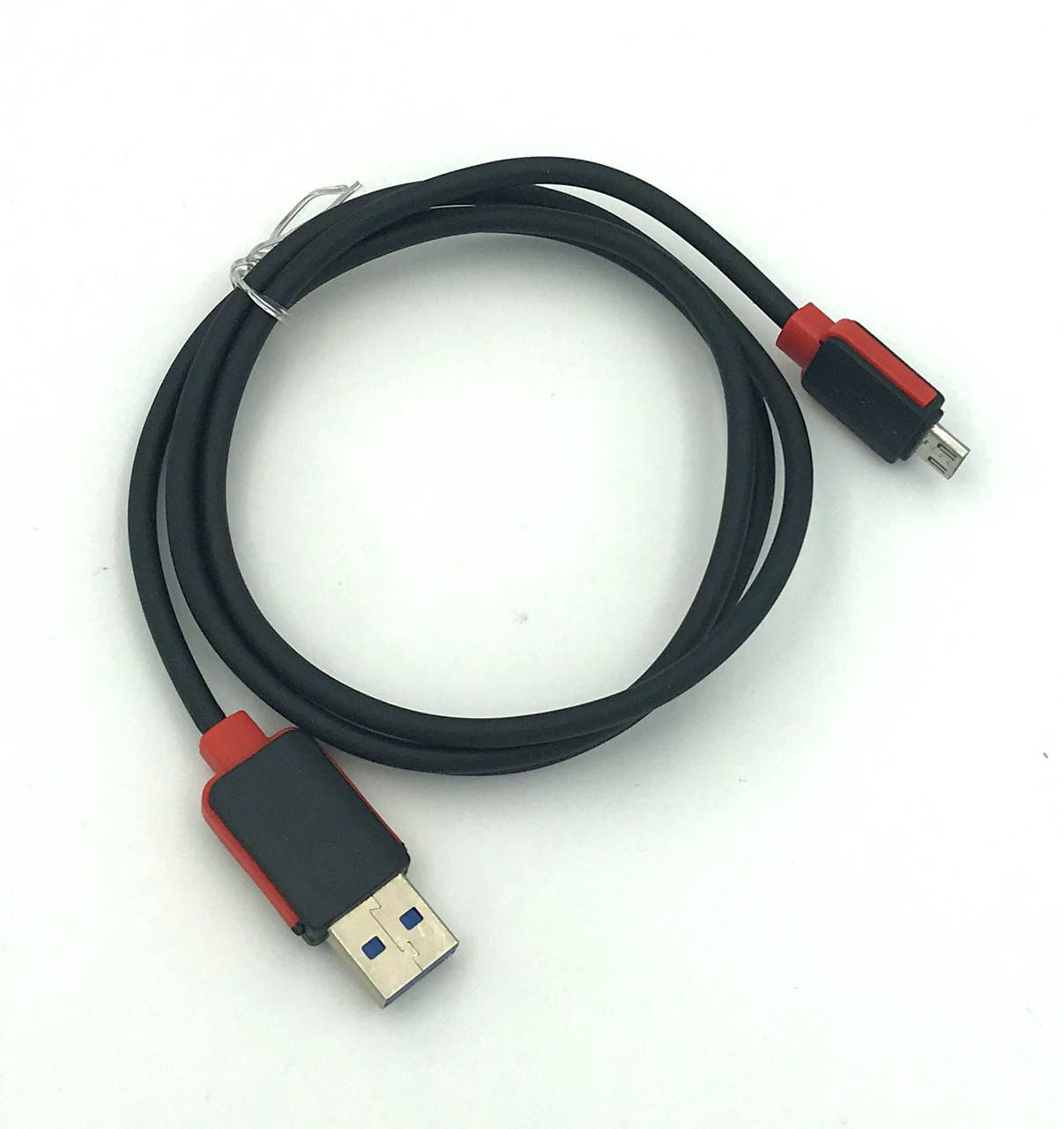 

Дата кабель M-020 силиконовый круглый Micro USB 1.0m Black_Red (тех. упаковка), Черный