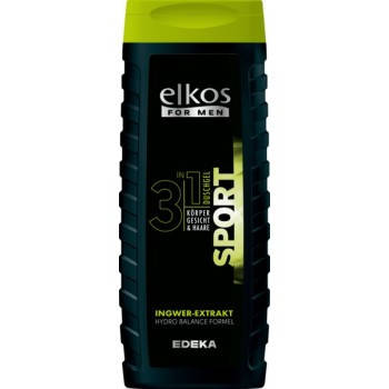 

Гель для душу Elkos 300мл чоловічий Sport 3в1