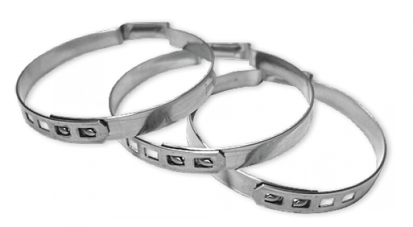 

Хомут затискний безступеневий BSY 46,3-49,5мм / 7мм, BSY495