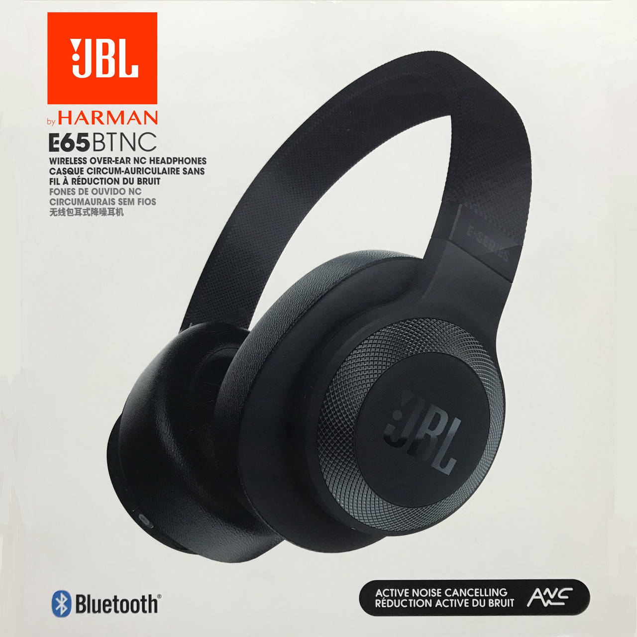 

Наушники с активным шумоподавлением JBL E65BTNC Black ОРИГИНАЛ!, Черный