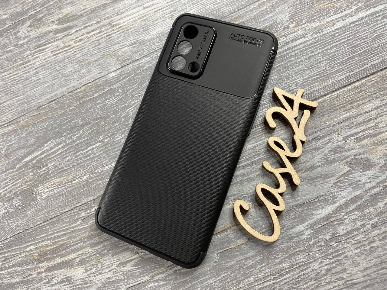 

TPU чехол накладка Autofocus для OPPO A74 (3 цвета) черный