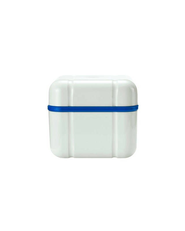 

Контейнер с решеткой для хранения съемных зубных протезов Curaprox BDC 110, синяя