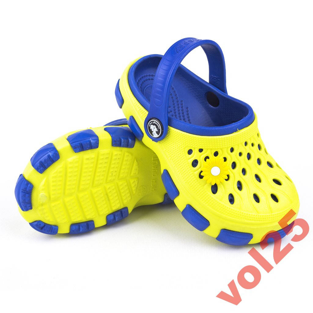 

Детские кроксы ПОДСОЛНУХ размеры 28/29