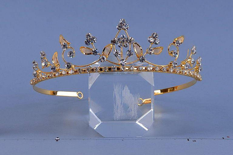 

Топ! Корона свадебная на голову для Невесты H34493 G