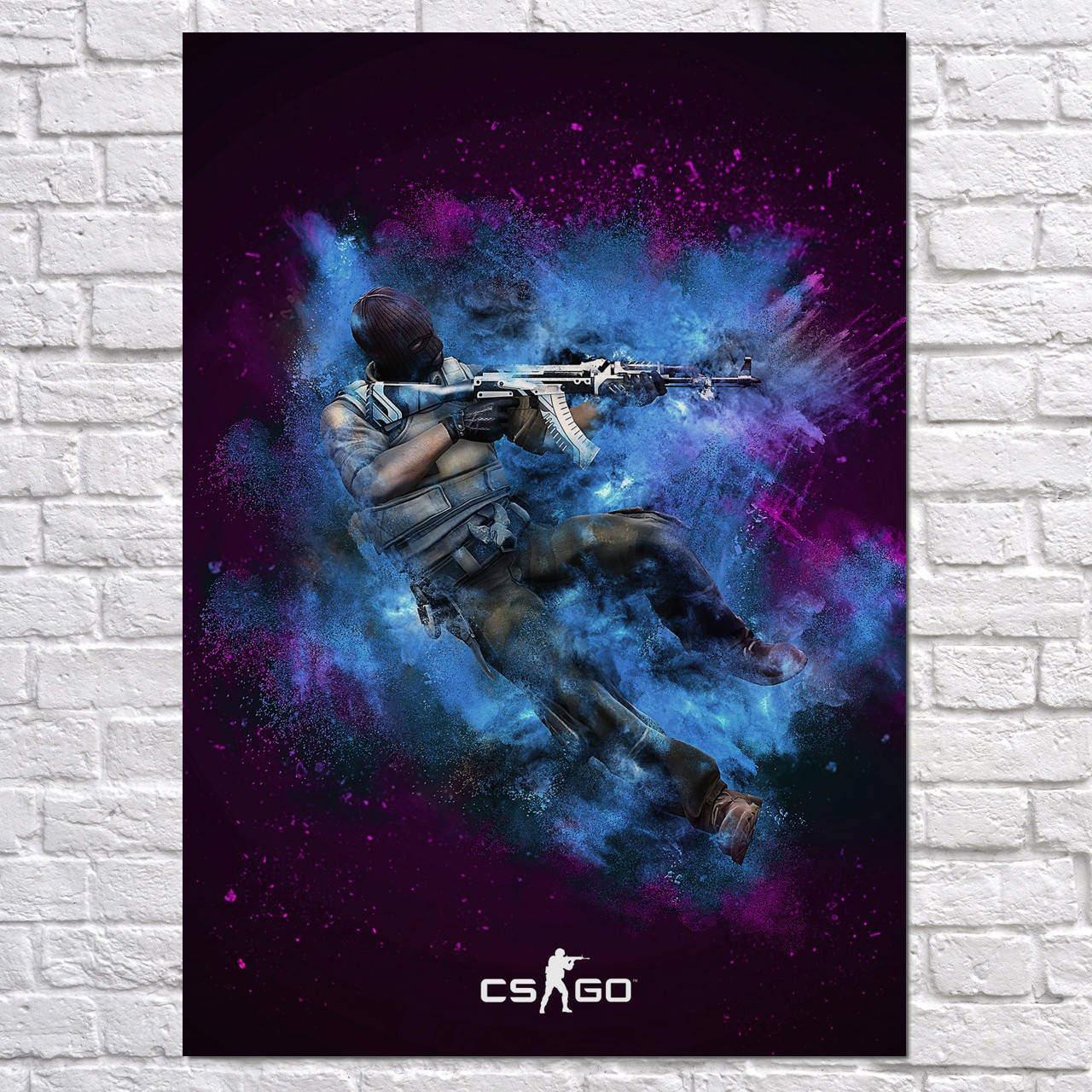 

Плакат "Контрстрайк, Counter-Strike, CS" (артикул 2867) 42, Полуглянец, 30