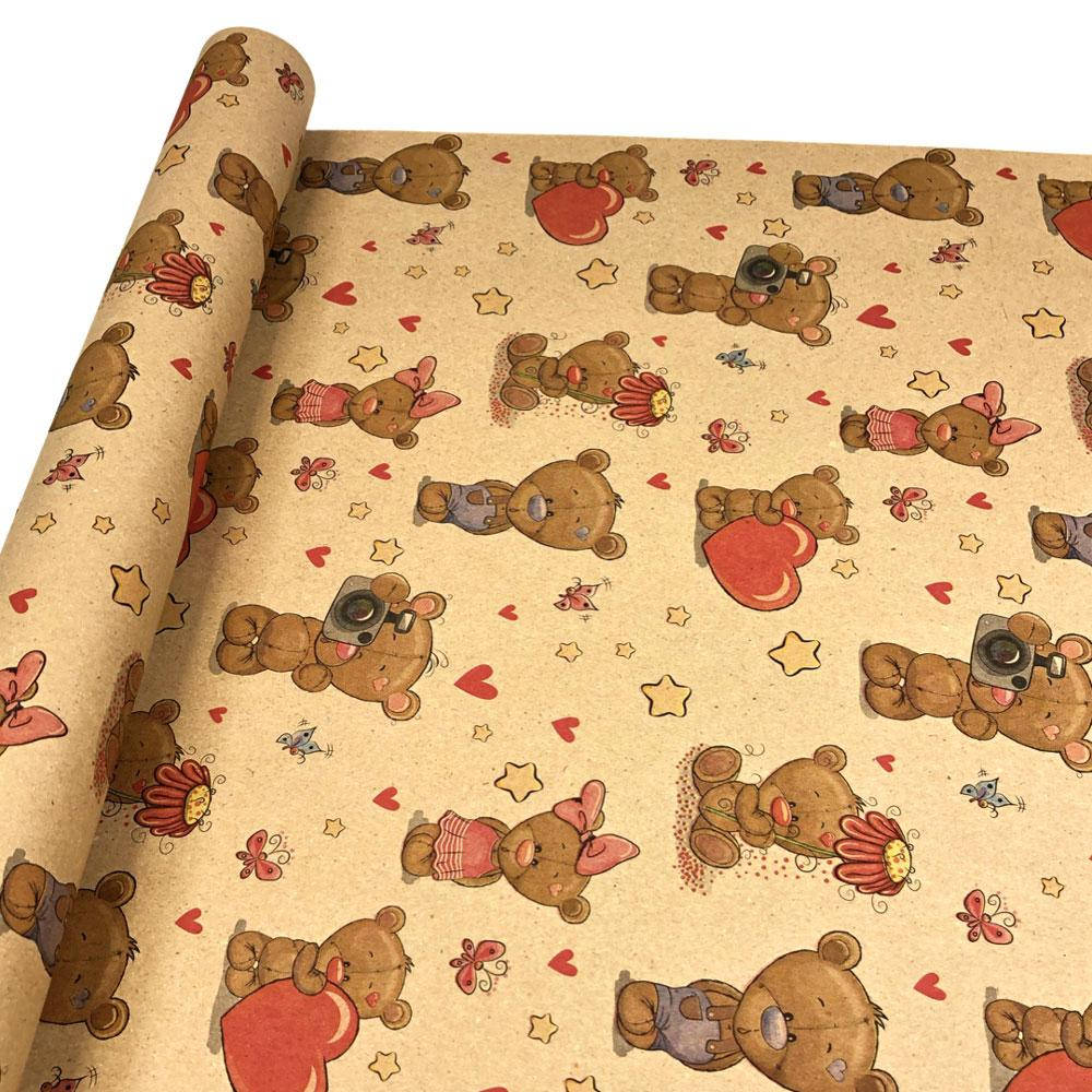 

Подарочная бумага (931) двухсторонняя