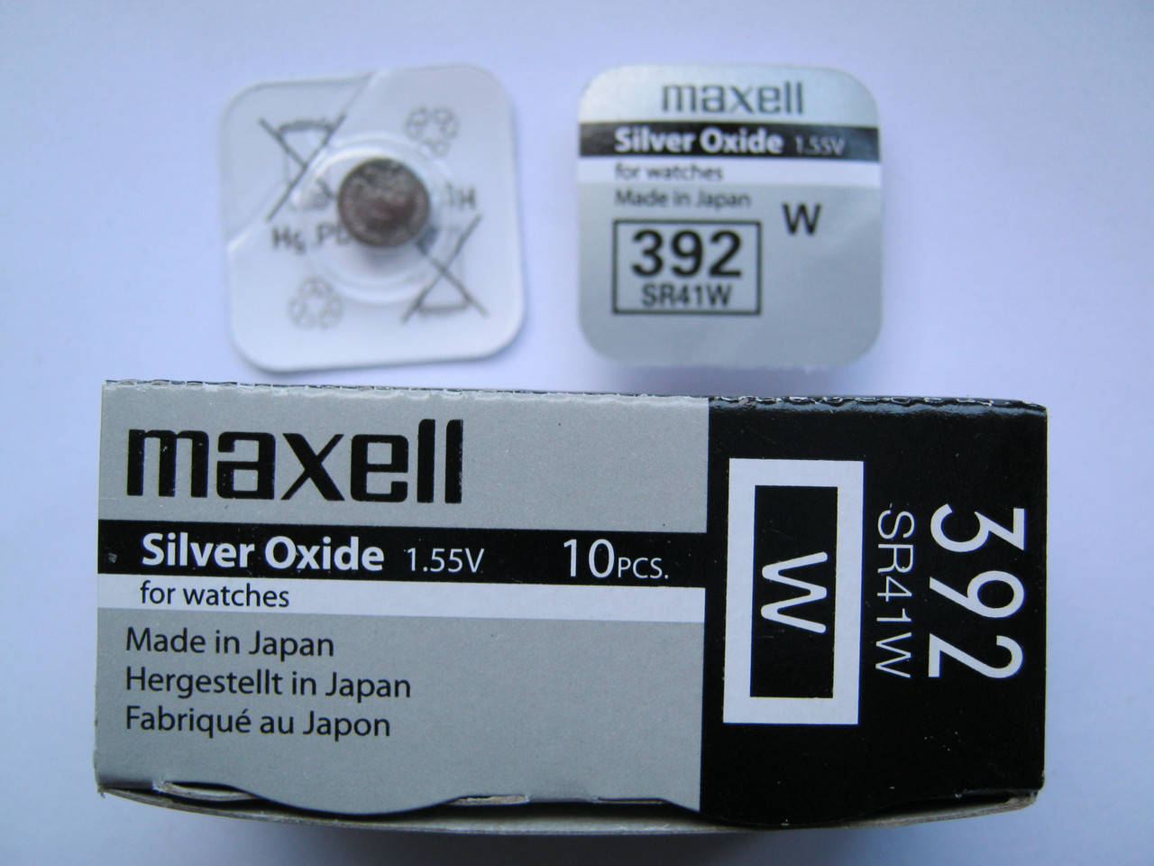

Батарейки MAXELL 392