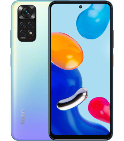 

Смартфон Xiaomi Redmi Note 11 4/128 Star Blue UA, Синий