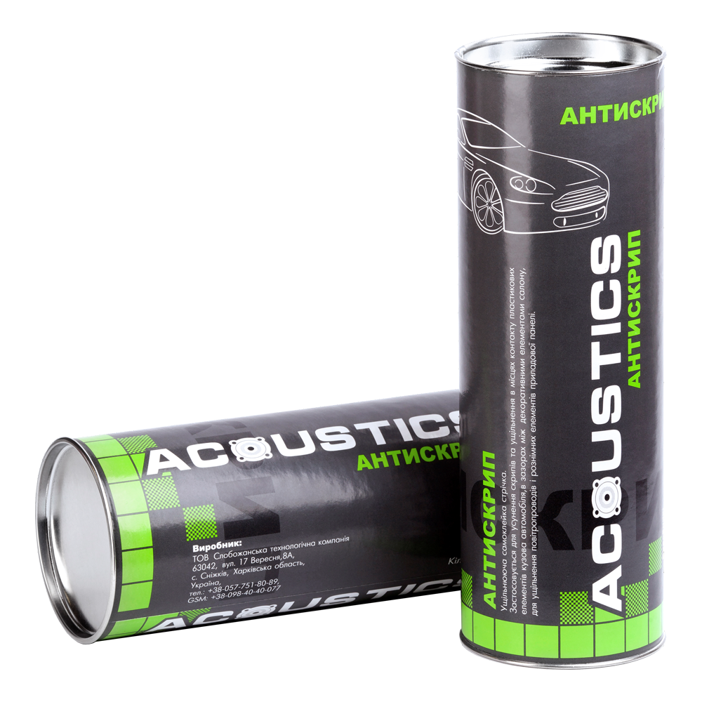 

Антискрип автомобильный Acoustics 17,5 м/п.