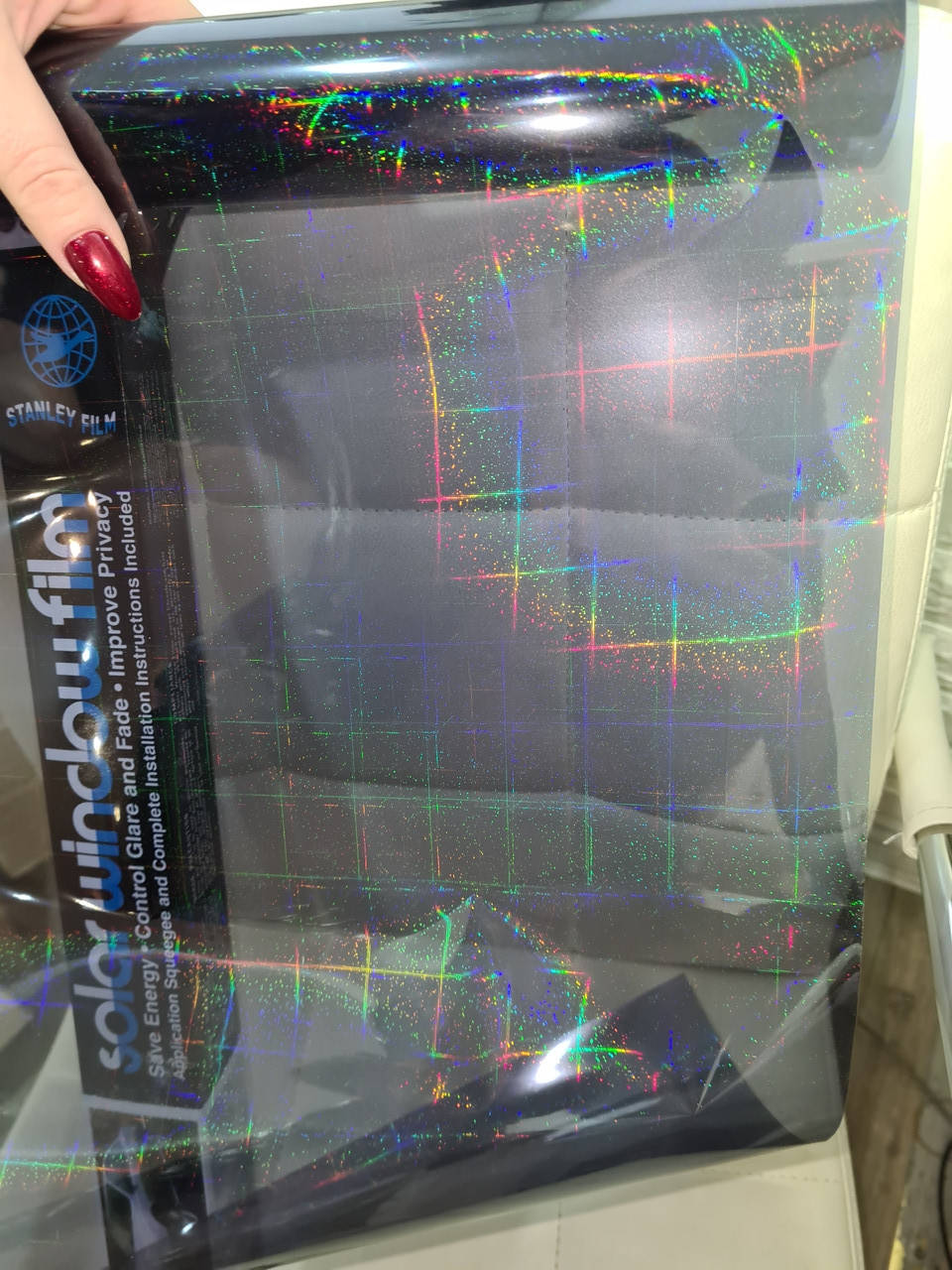 

Пленка Тонировочная Saca 50 cм 3 метра, Лазерная Хамелеон! Распродажа!, Черный