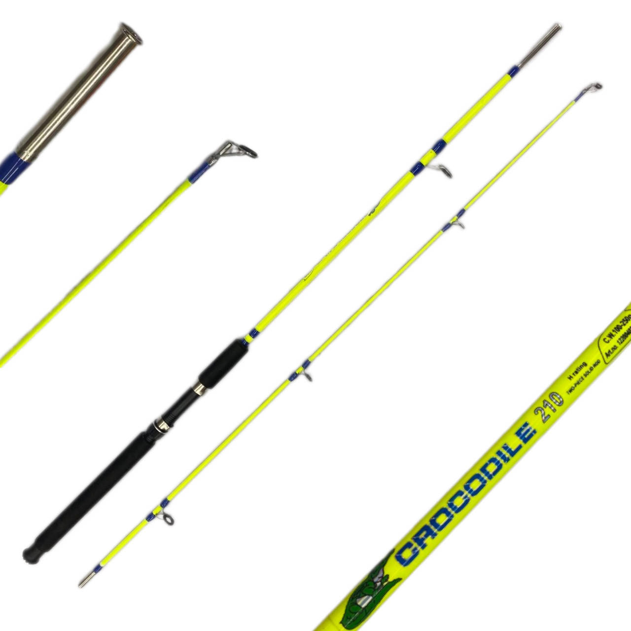 

Спиннинг штекерный Feima Crocodile 2.4m (100 - 250g), Зелёный