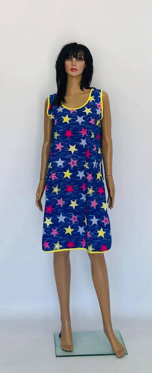 

Пляжная туника сарафан трикотажная большие размеры 60