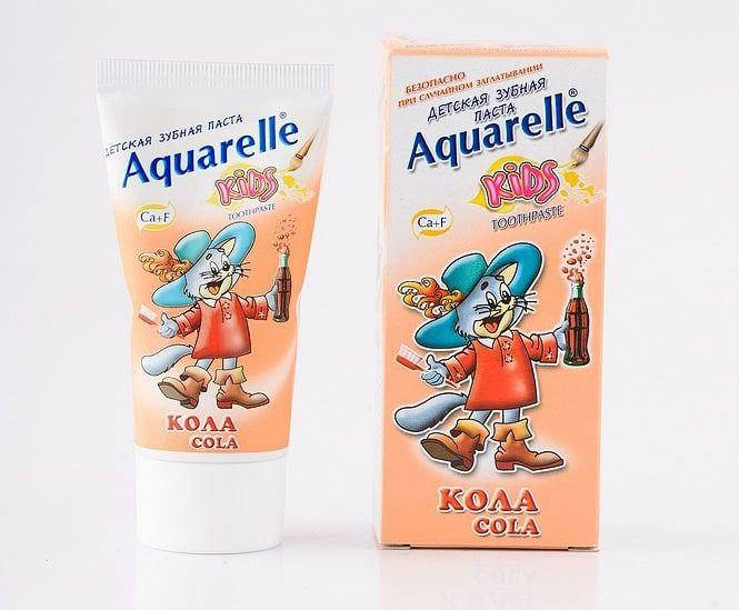 

Зубная паста для детей Aquarelle Kids 50мл Кола