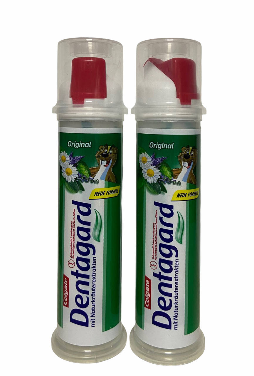 

Зубна паста Colgate Dentagard Original 100 мл з дозатором 4011200243902
