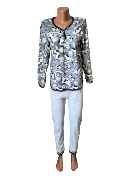 

Пижама женская тёплая на байке штаны кофта хлопок Украина р.42,44. От 4шт по 154грн