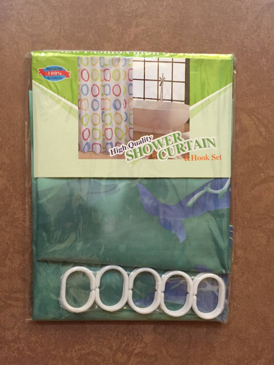 

Шторка для душа с кольцами