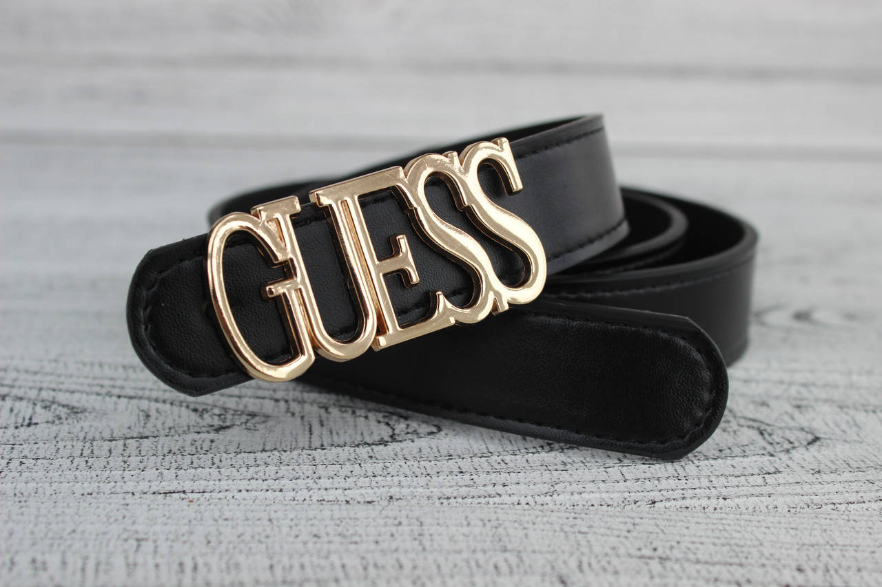 

Ремень Guess женский 3 см, Черный