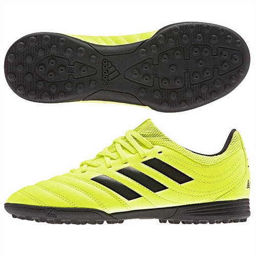 

Детские сороконожки Adidas Copa 19.3 TF J Оригинал., Желтый