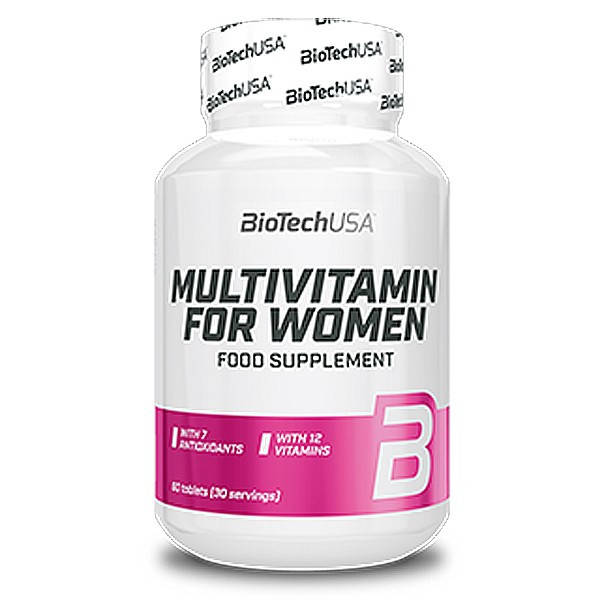 

Витамины Multivitamin for Women BioTech USA (60 таблеток)