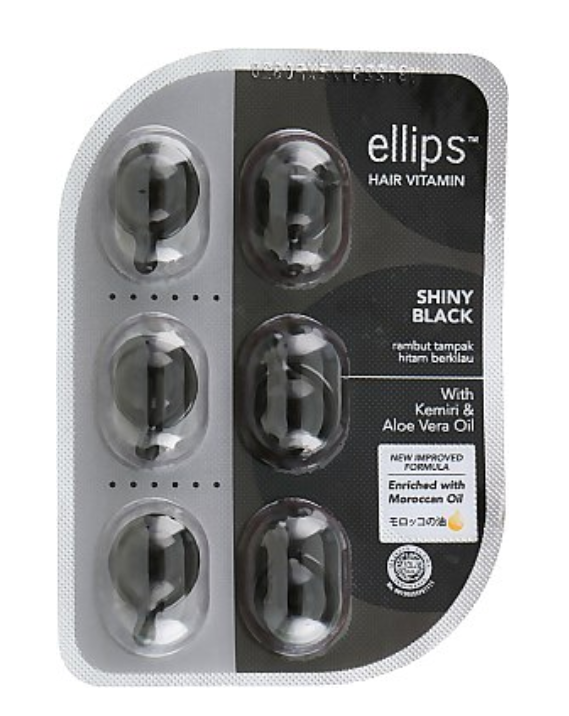 

Витамины д/волос Ellips Shiny Black 6*1 (УПАКОВКА)