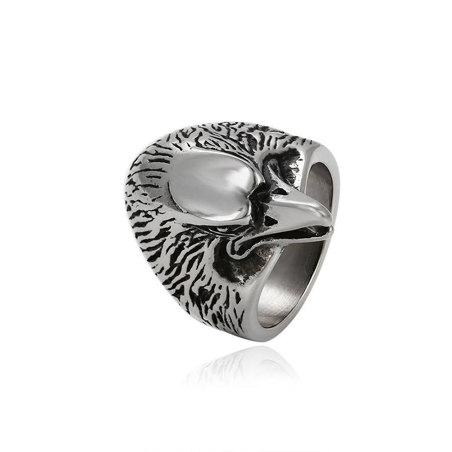 

Печатка Ястреб ХР. Stainless Steel Jewelry. Размер 19 мм.