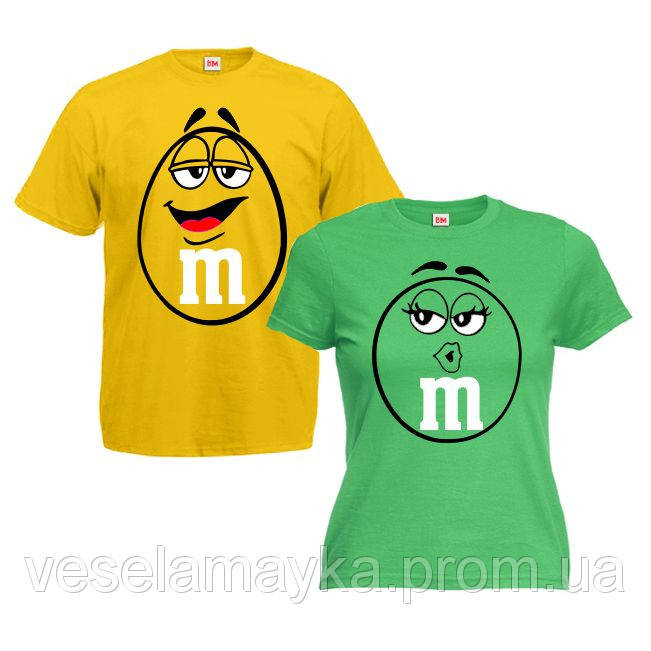 

Парные футболки "M&M’s"