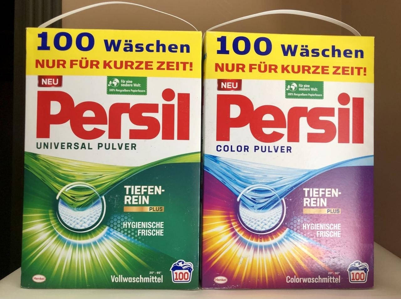 

Persil universal pulver 100 стирок.6,50 кг. Германия!