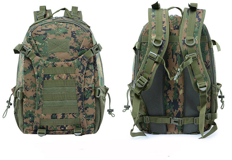 

Рюкзак тактический Tactical TY-027 камуфляж Marpat Woodland 37 л., Камуфляж пиксель