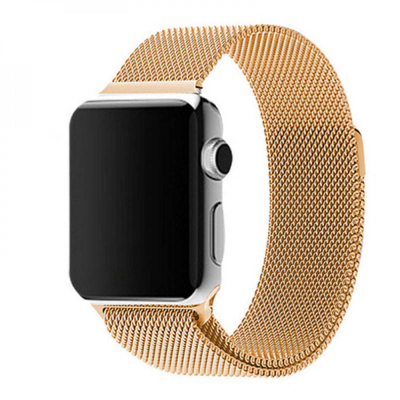 

Ремешок Миланская Петля для Apple watch 42mm/44mm (Золотой)