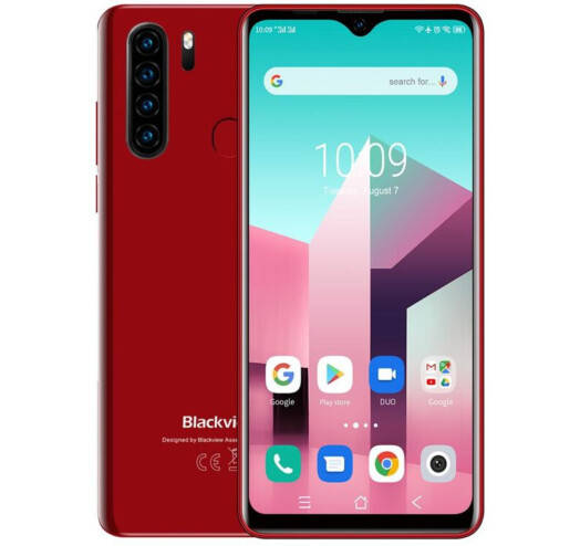 

Смартфон Blackview A80 Plus 4/64GB Red, Красный