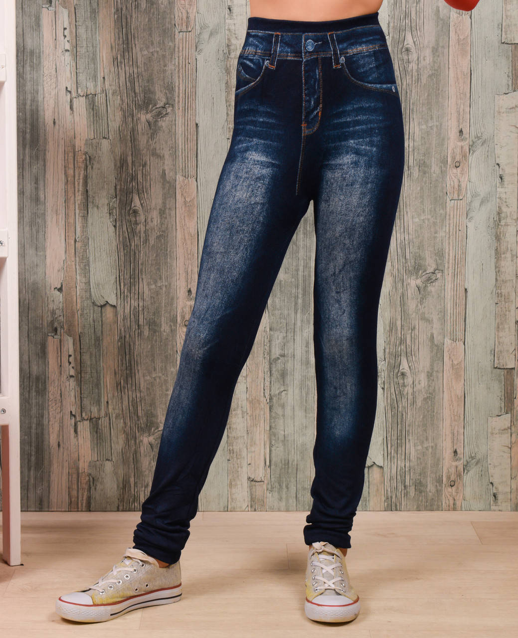 

Стильные джеггинсы на девочку Ласточка T739-1-11 2XL