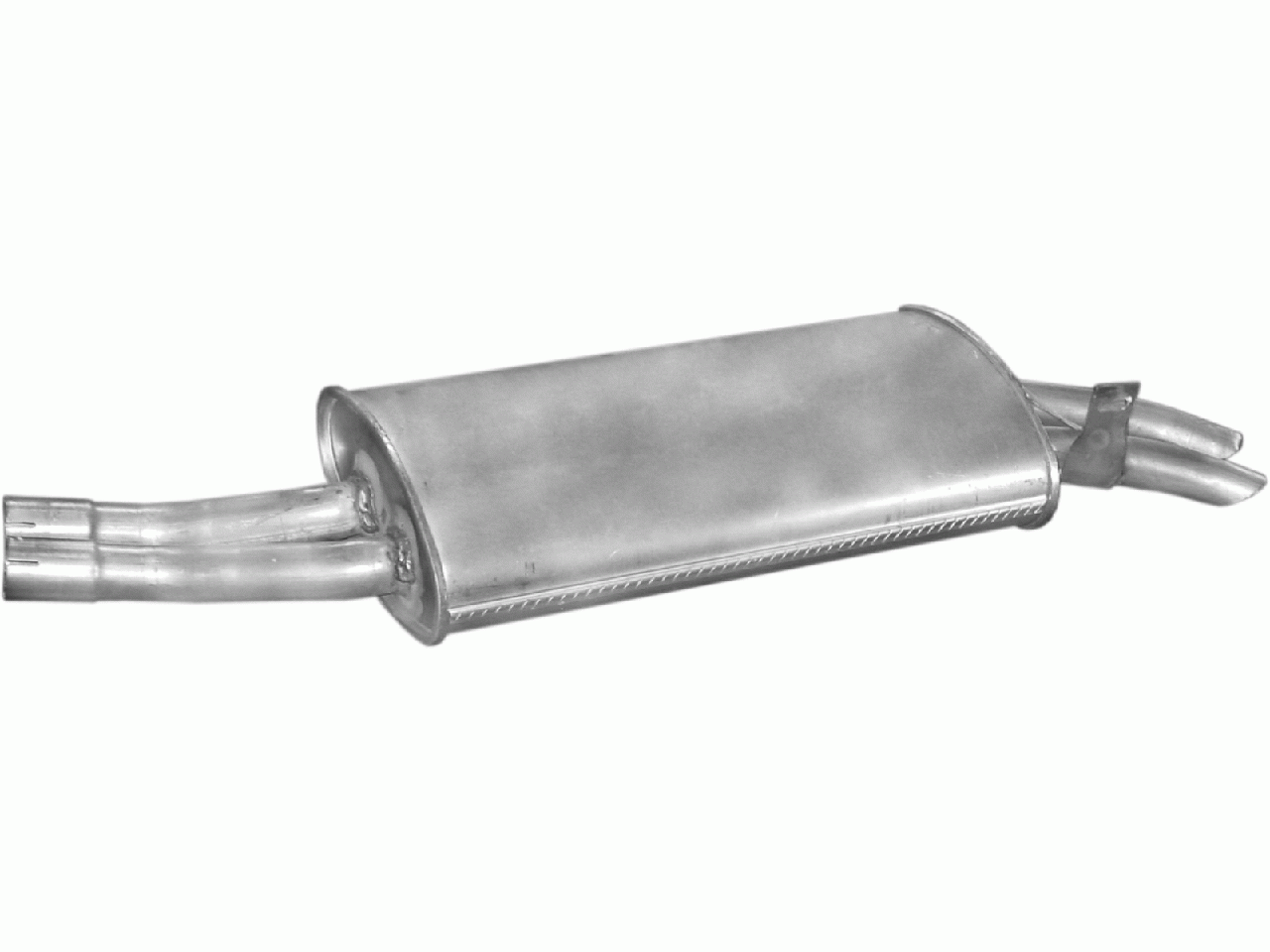 

Глушитель БМВ Е30 (BMW E30) (03.43) 324TD 08/87-09/88 SDN Polmostrow алюминизированный