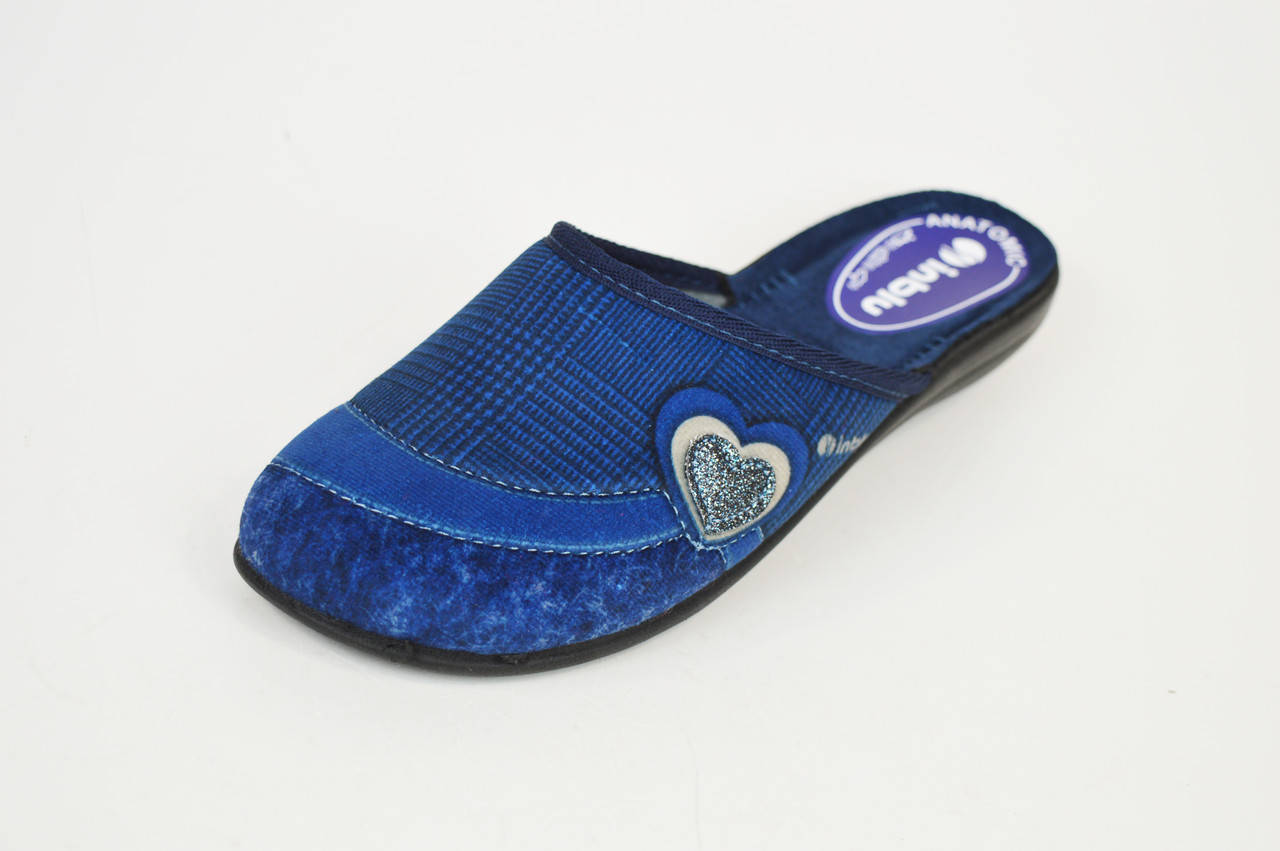 

Тапочки женские Inblu NC2X Синие 36,37 размеры, Синий