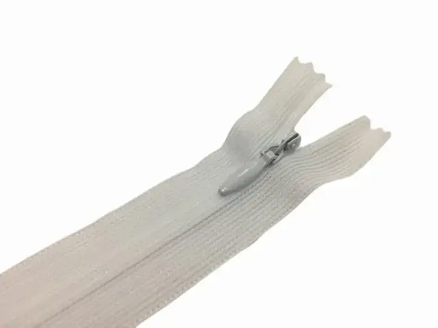 

Молния потайная неразъемная 35см S-501 белый ZIP, Красный