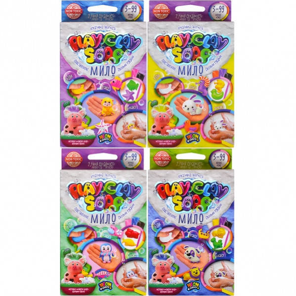 

Пластилінове Мило «PLAY CLAY SOAP»