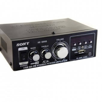 

Усилитель звука UKC AK-699D пульт ДУ и FM