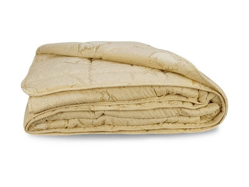 

Одеяло полуторное Leleka-Textile 140х205 Барашики, Бежевый