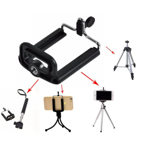 

Універсальний тримач телефону для установки на штатив, Черный