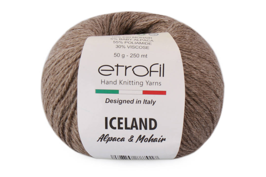 

Etrofil Iceland Kid Mohair, Коричневый №6095