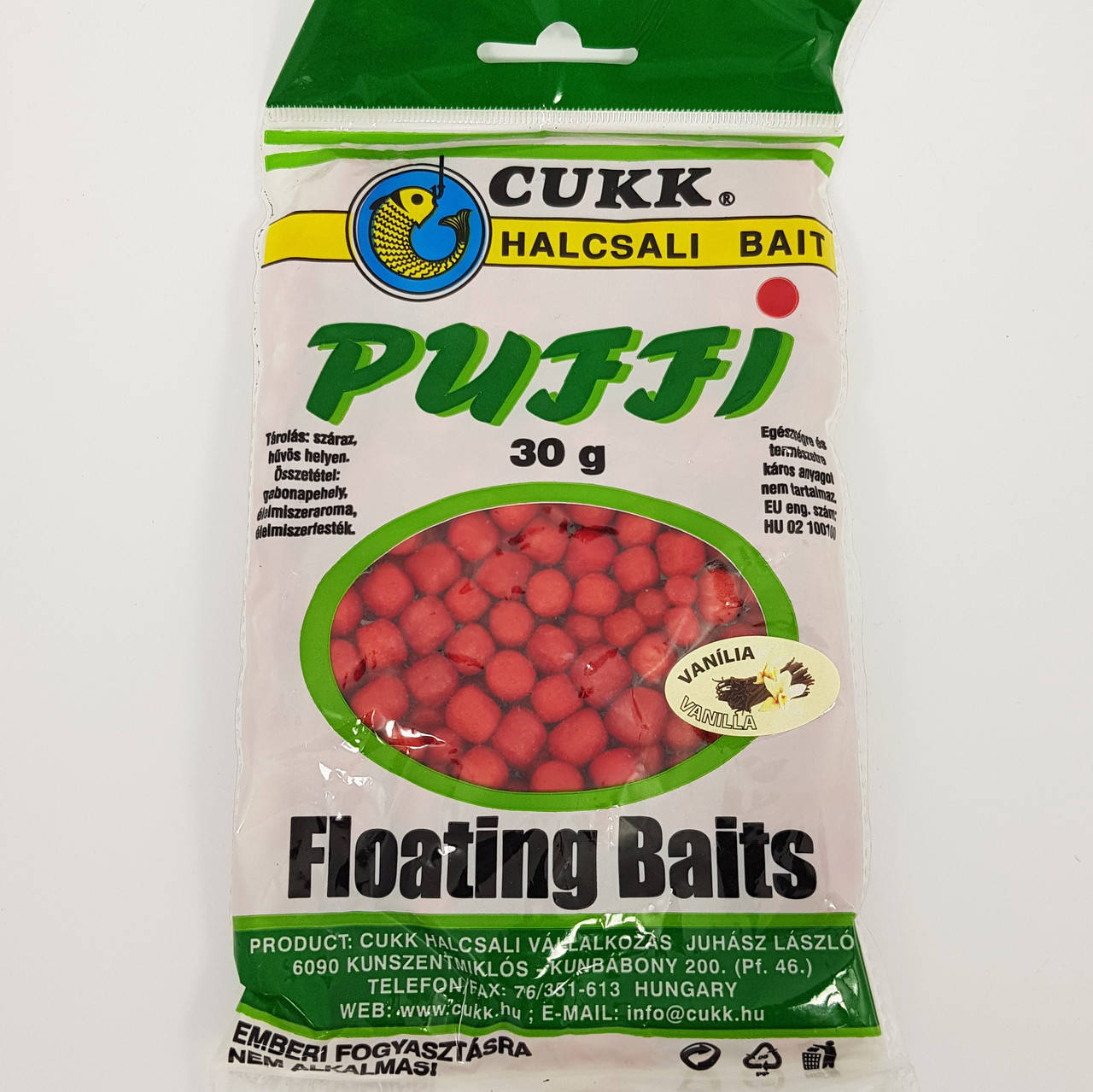 

Насадка тесто воздушное Cukk Puffi 30г 6-10мм (Ваниль)