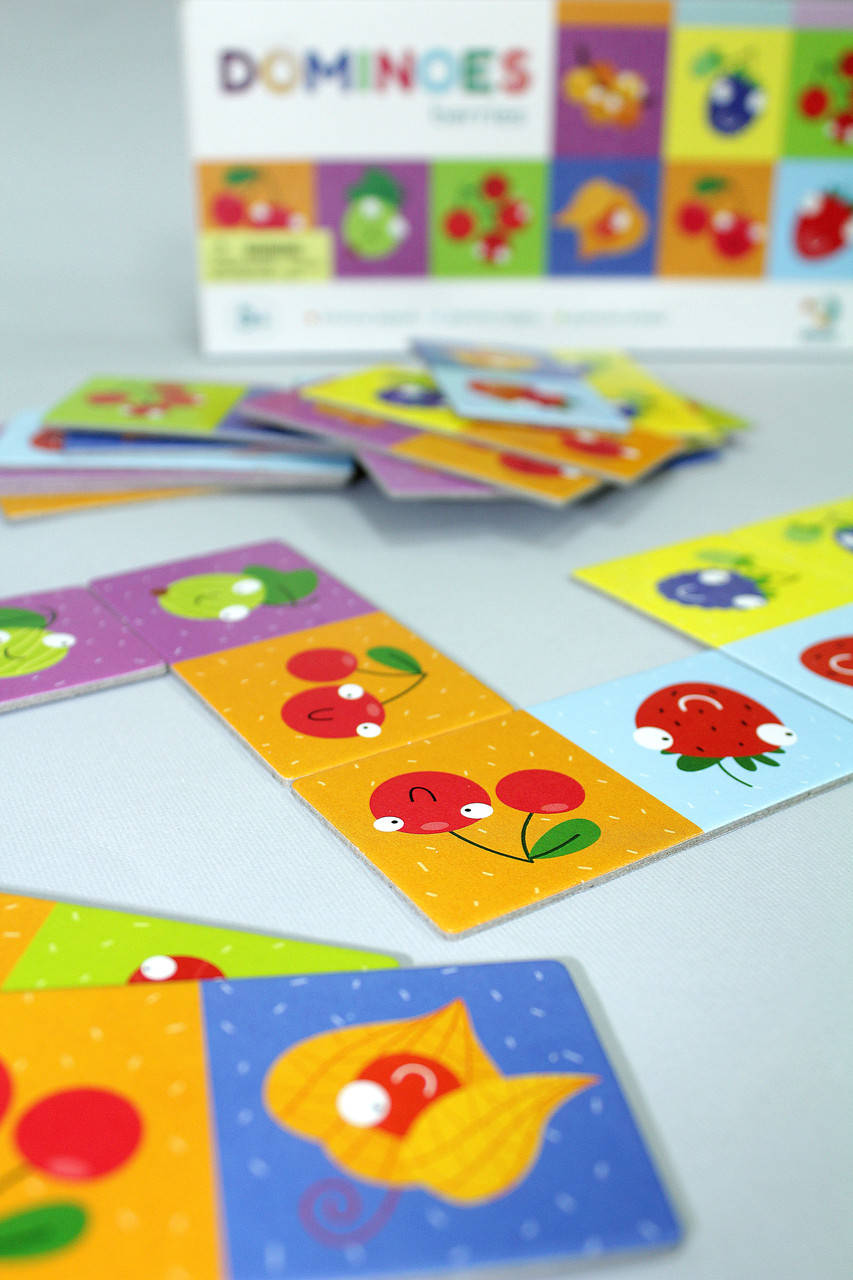 

Домино детское Dodo Животные, Овощи, Фрукты