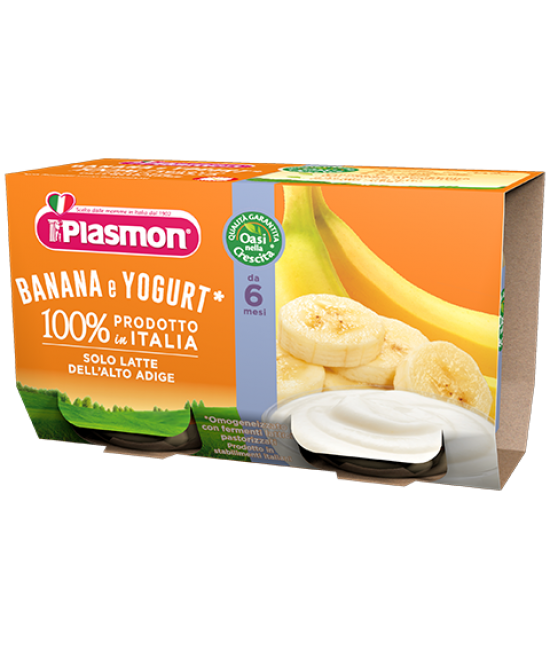 

Йогурт Plasmon Banana 2х120гр