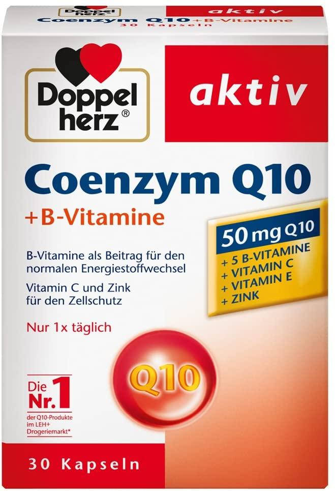 

Doppelherz Coenzym Q 10 + B-Vitamine Kapseln, 30 St