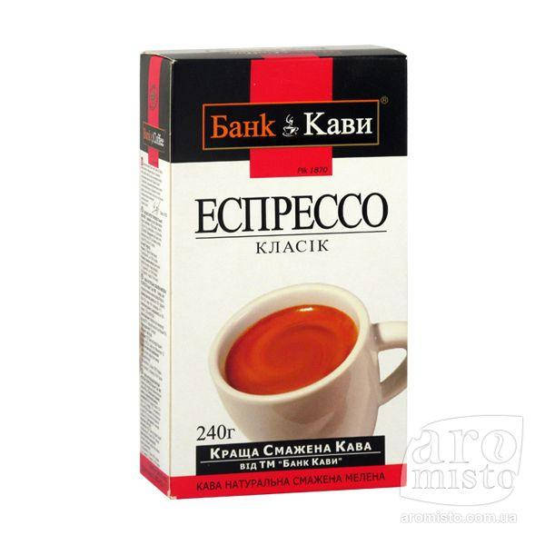 

Кава мелена Bank of Coffee "Espresso Classic" 240g