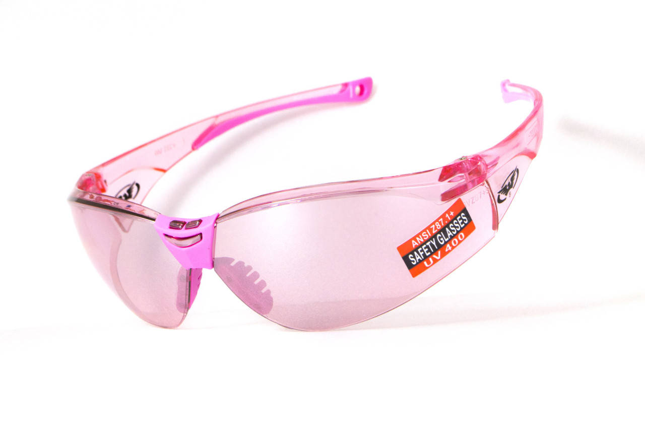 

Очки защитные открытые Global Vision Cruisin (pink), розовые